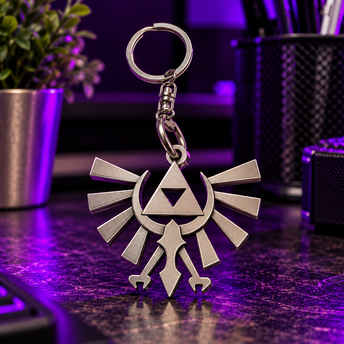Crest keychain
