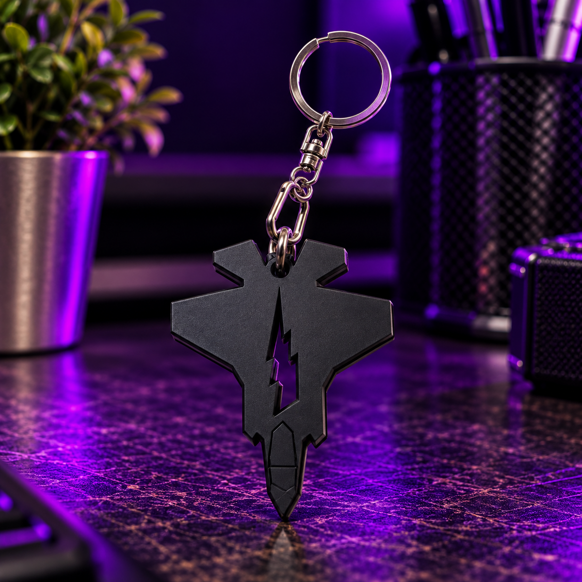 Lightning keychain